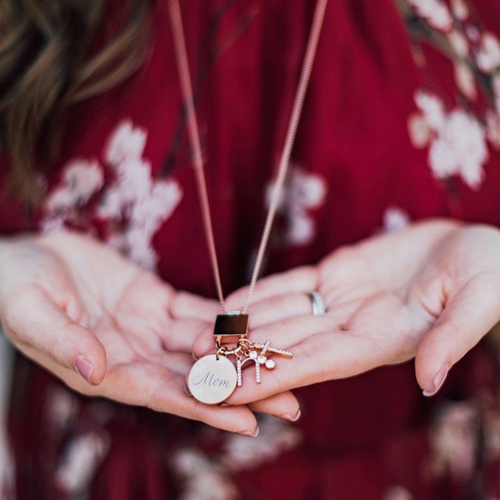 Keep-It Lock Necklace in Rose Gold